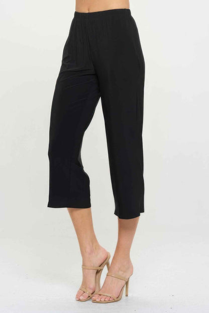 Hit Wide Leg Ankle Length Pants