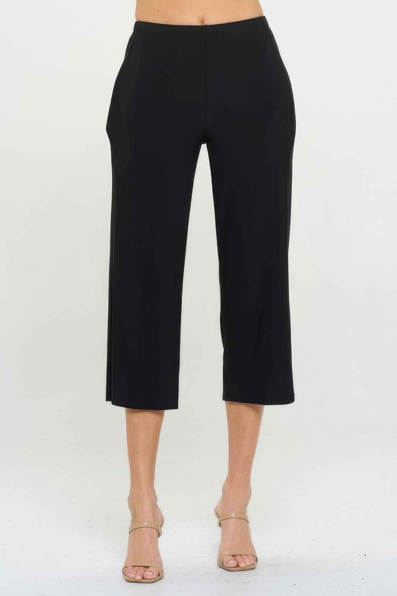 Hit Wide Leg Ankle Length Pants