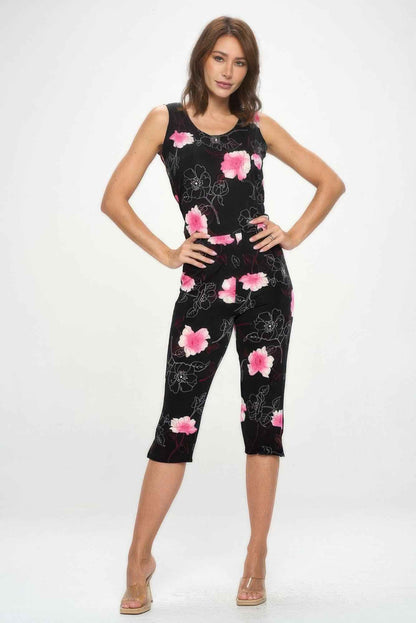Bns Tank Capri Pants Set