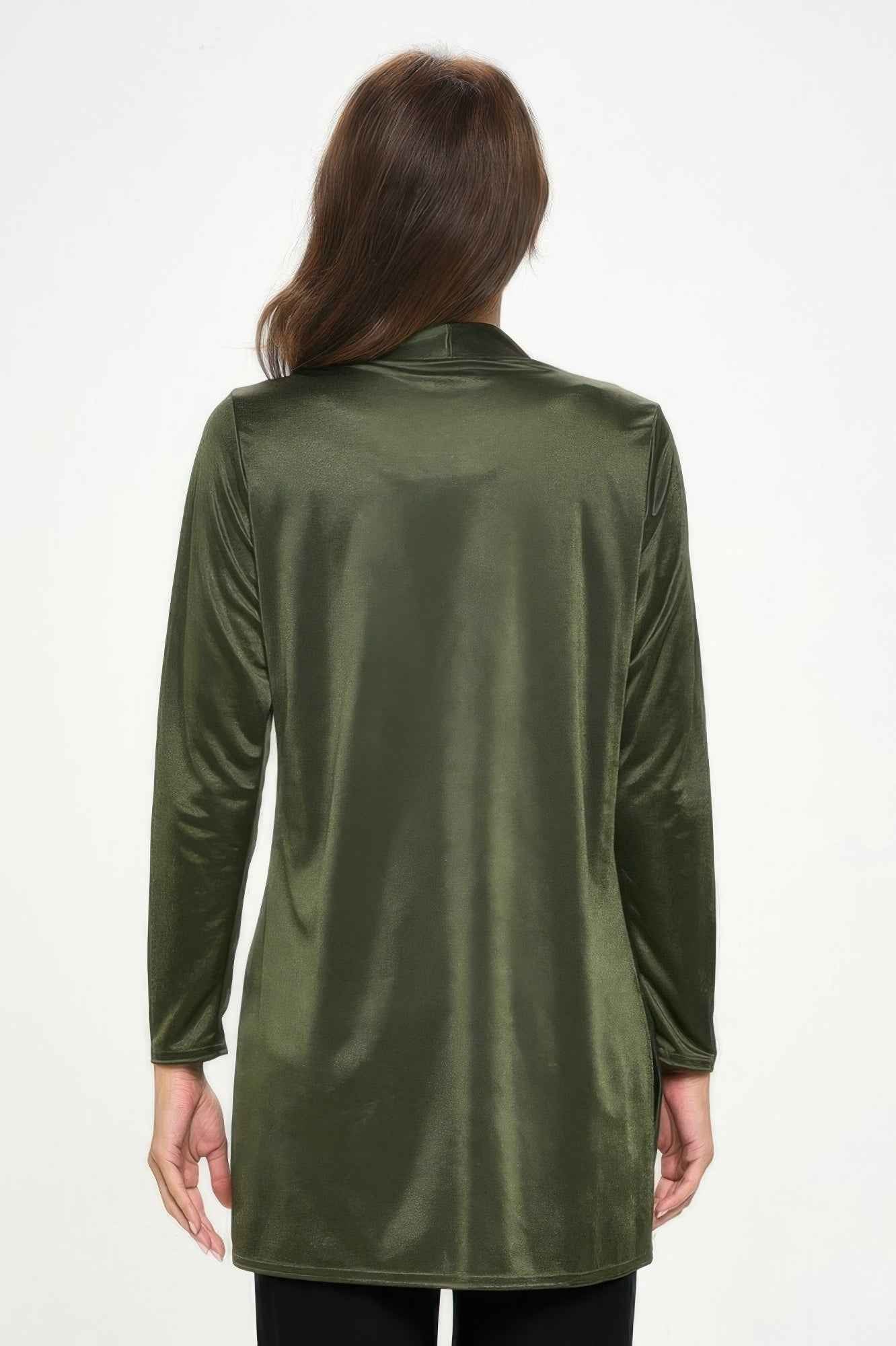 Satin Washer Duster Jacket