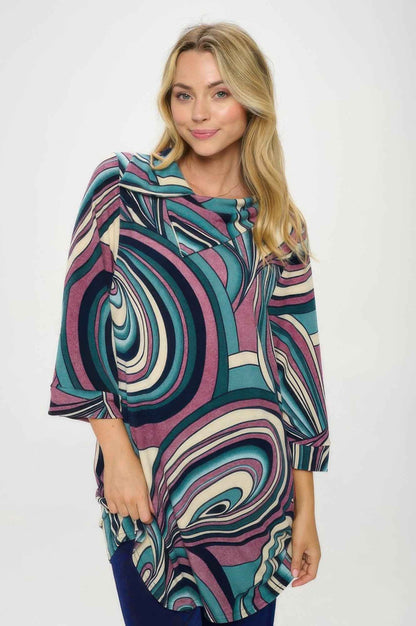 Split Neckline Tunic