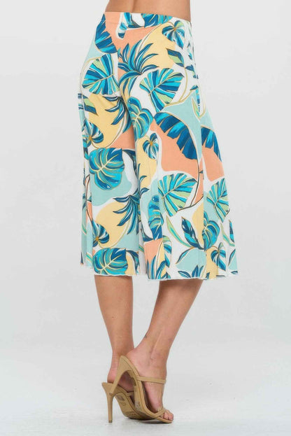 Bns Print Gaucho Pants