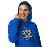 Adidas Fleece Unisex Hoodie Spark Joy This Christmas