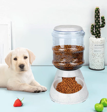 Automatic Dog Feeders for Large Dogs, Large Dog Food Dispenser 3 Gallon, Automatic Dog Feeder Food Dispenser for Large Dogs and Pets That Are Left Unfed for Long Periods of Time Away from Home