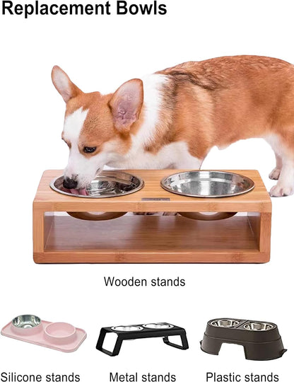 Stainless Steel Dog Bowls, Metal Dog Bowls, Dog Bowls for Small, Medium Sized Dog Pet's Supplies |