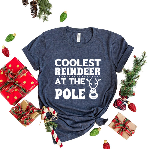 Coolest Reindeer At The Pole Shirt