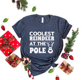 Coolest Reindeer At The Pole Shirt