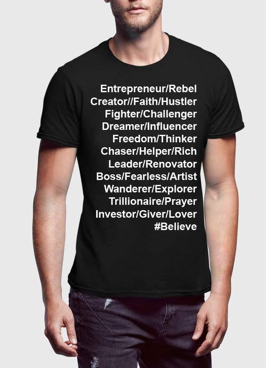 INGREDIENTS OF AN ENTREPRENEUR T-shirt