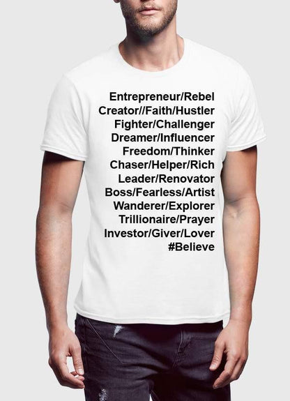 INGREDIENTS OF AN ENTREPRENEUR T-shirt