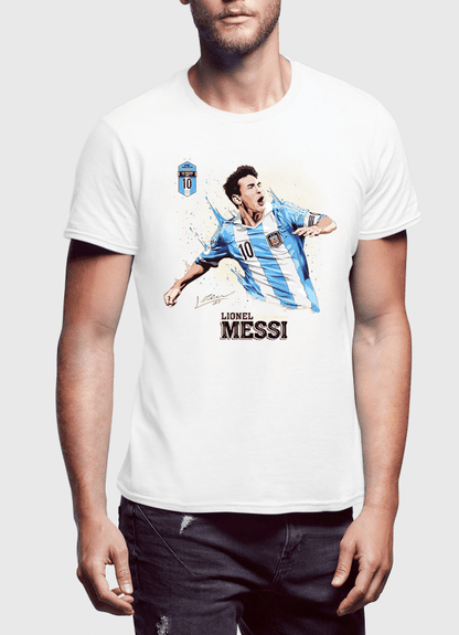 Messi Half Sleeves T-shirt