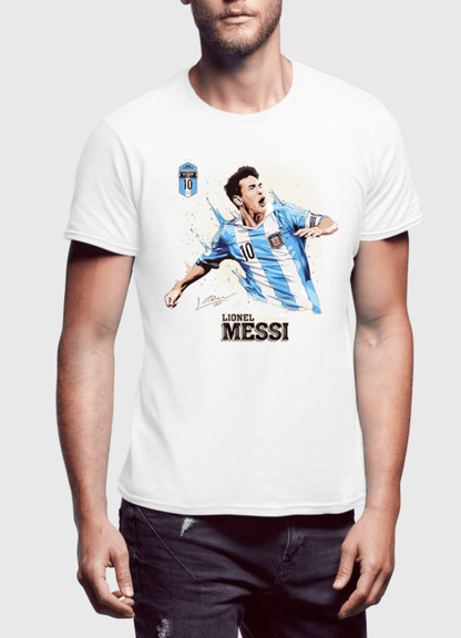 Messi Half Sleeves T-shirt