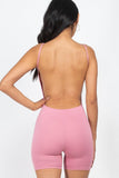 Backless Cami Romper