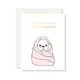 Funny French Bulldog Holiday Boxed Card Set