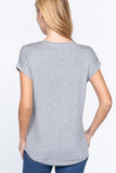 Dolman Slv V-neck Rayon Jersey Top